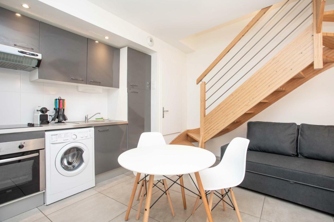 004 - Appartement Moderne Et Terrasse - Jeanne D'Arc, Toulouse Exteriör bild